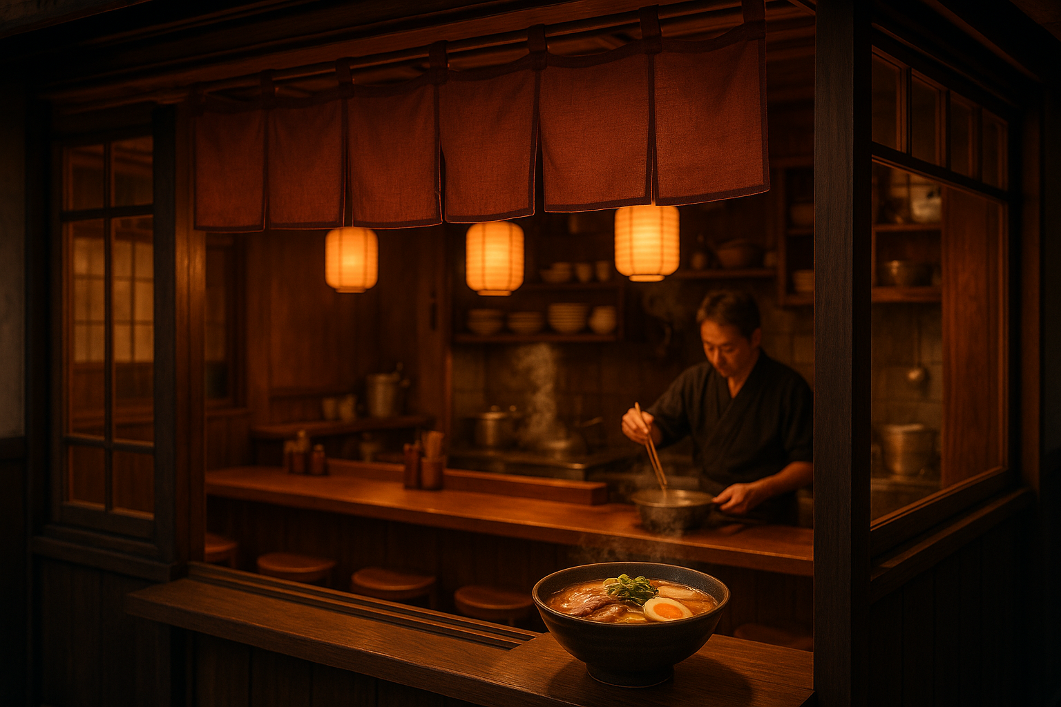 ラーメン店