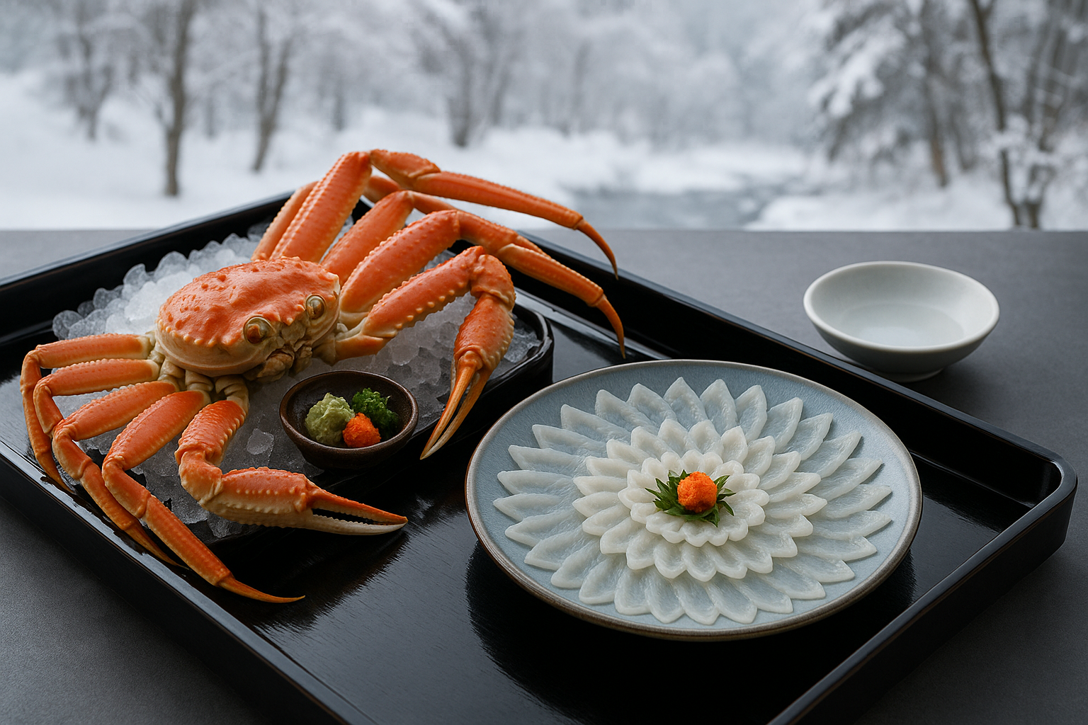 冬の懐石（お造り）
